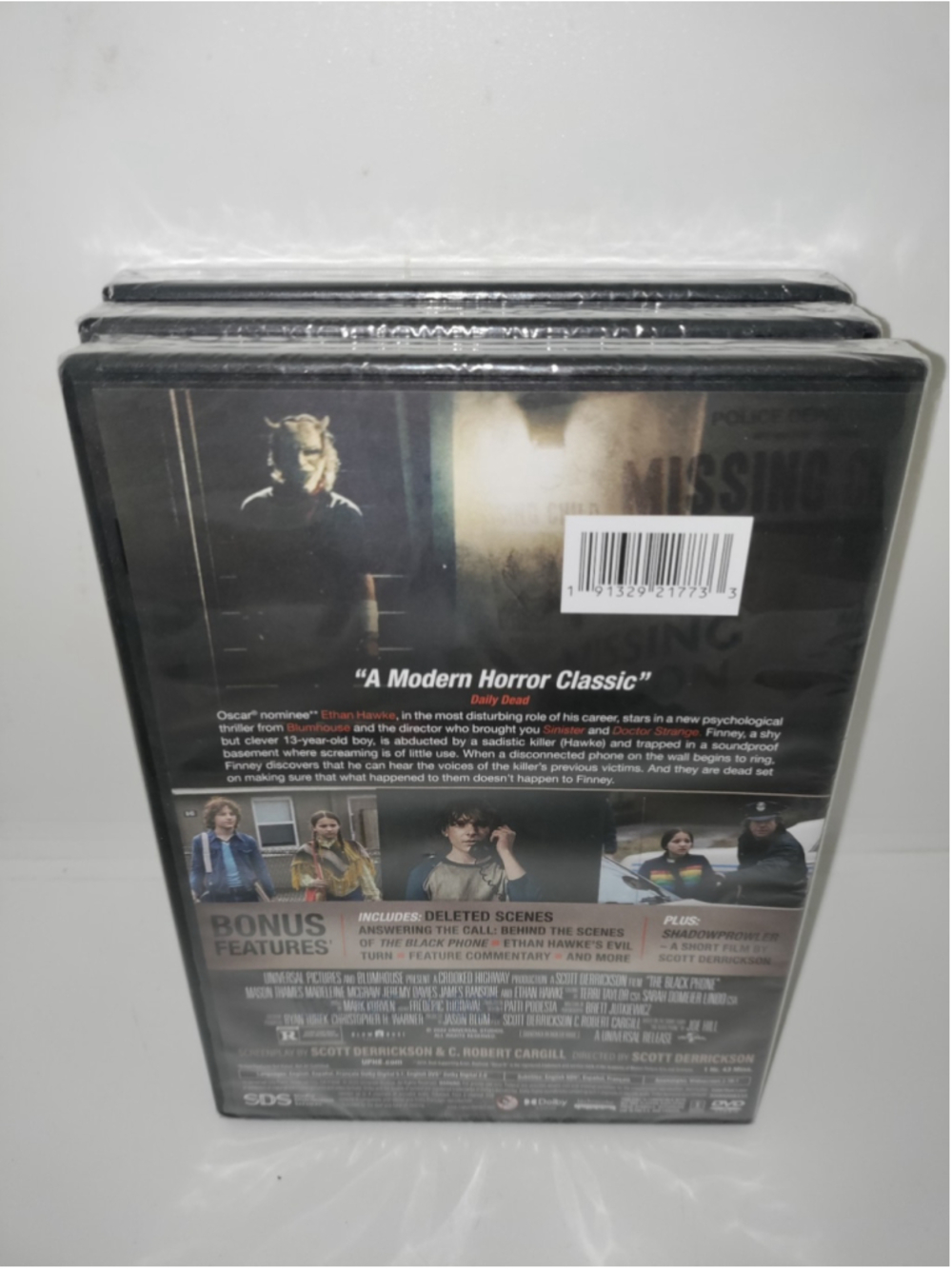 The Black Phone (DVD) New Sealed Blumhouse Collector’s Edition - Picture 2 of 2